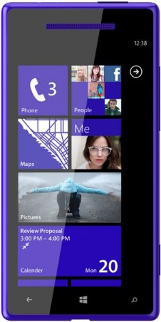 HTC Windows Phone 8X CDMA thumbnail 2