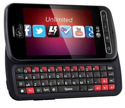 LG Optimus Slider thumbnail 2