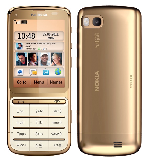Nokia C3-01 Gold Edition thumbnail 5